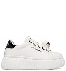 Sneakersy KARL LAGERFELD białe damskie 