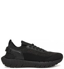 Sneakersy BOSS czarne męskie 