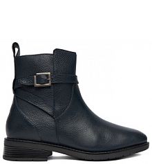 Botki Lasocki granatowe damskie 