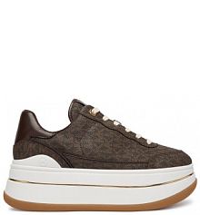 Sneakersy MICHAEL Michael Kors brązowe damskie 