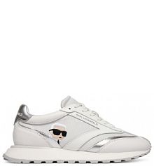 Sneakersy KARL LAGERFELD białe damskie 