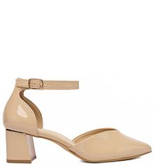 Czółenka JENNY beżowe 