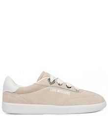 Sneakersy LOVE MOSCHINO kremowe damskie 