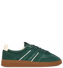 Sneakersy Tommy Jeans zielone damskie 