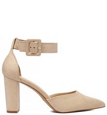 Czółenka JENNY beżowe 