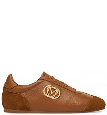 Sneakersy LOVE MOSCHINO brązowe damskie 
