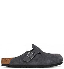 Klapki Birkenstock szare męskie 