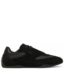 Sneakersy BOSS czarne męskie 