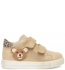 Sneakersy Naturino złote dziecięce 