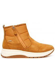 Botki Caprice pomarańczowe damskie 