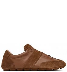 Sneakersy BOSS brązowe damskie 