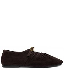 Baleriny GINO ROSSI brązowe damskie 