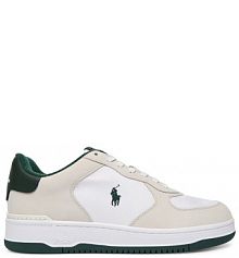 Sneakersy Polo Ralph Lauren beżowe męskie 