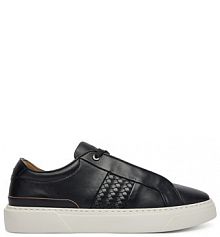 Sneakersy BOSS czarne męskie 