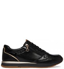 Sneakersy Tamaris czarne damskie 