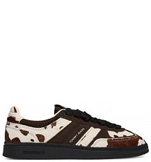 Sneakersy Tommy Jeans brązowe damskie 