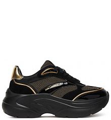 Sneakersy KARL LAGERFELD czarne damskie 