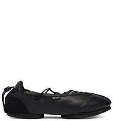 Baleriny Polo Ralph Lauren czarne damskie 