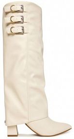 Kozaki na obcasie Guess écru 