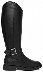 Kozaki JENNY czarne damskie 