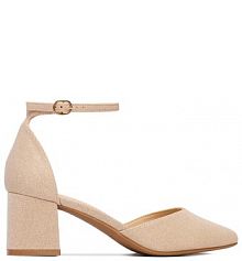 Czółenka JENNY beżowe 