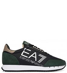 Sneakersy EA7 Emporio Armani zielone męskie 