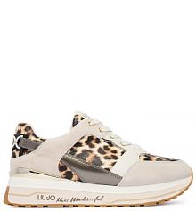 Sneakersy Liu Jo beżowe damskie 