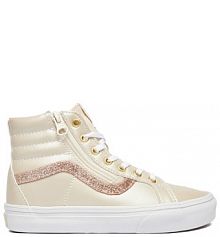 Sneakersy Vans écru dziecięce 