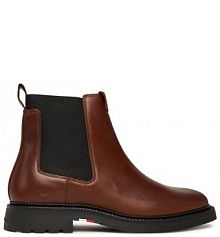 Sztyblety Tommy Hilfiger brązowe męskie 