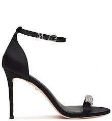 Sandały na szpilce Marciano Guess czarne 