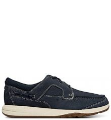 Półbuty Clarks granatowe męskie 