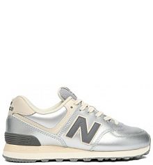 Sneakersy New Balance srebrne damskie 
