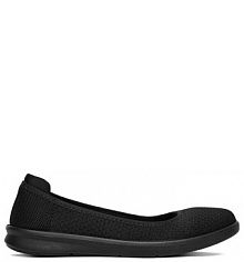 Baleriny JENNY czarne damskie 