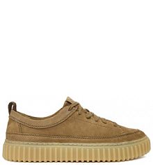 Sneakersy Clarks brązowe męskie 