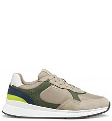 Sneakersy Geox beżowe męskie 