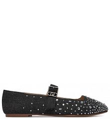 Baleriny Liu Jo granatowe damskie 