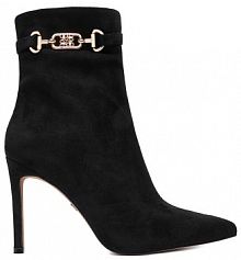 Botki na szpilce Nine West czarne 