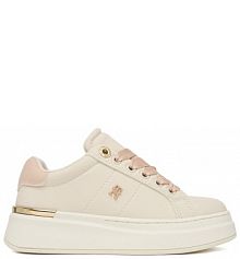 Sneakersy Tommy Hilfiger écru dziecięce 