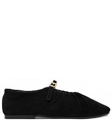 Baleriny GINO ROSSI czarne damskie 