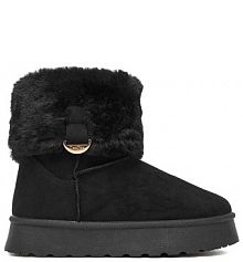 Śniegowce DeeZee czarne dziecięce 