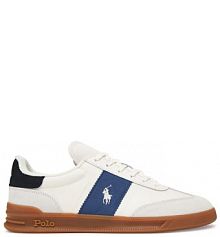 Sneakersy Polo Ralph Lauren białe męskie 