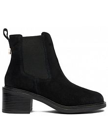 Botki na słupku Lasocki czarne 