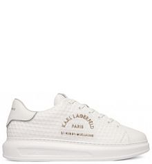 Sneakersy KARL LAGERFELD białe męskie 