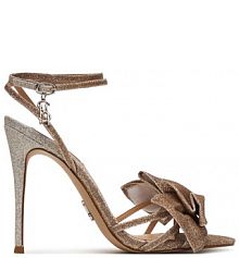 Sandały na szpilce Steve Madden różowe 