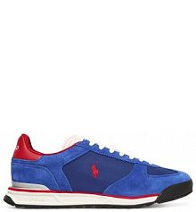 Sneakersy Polo Ralph Lauren niebieskie męskie 