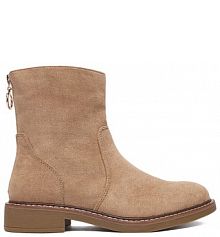 Botki Clara Barson beżowe damskie 