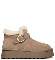 Śniegowce Badura beżowe damskie 