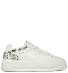 Sneakersy LOVE MOSCHINO białe damskie 