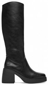 Kozaki na obcasie DeeZee czarne 