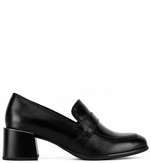 Półbuty na obcasie Lasocki czarne damskie 